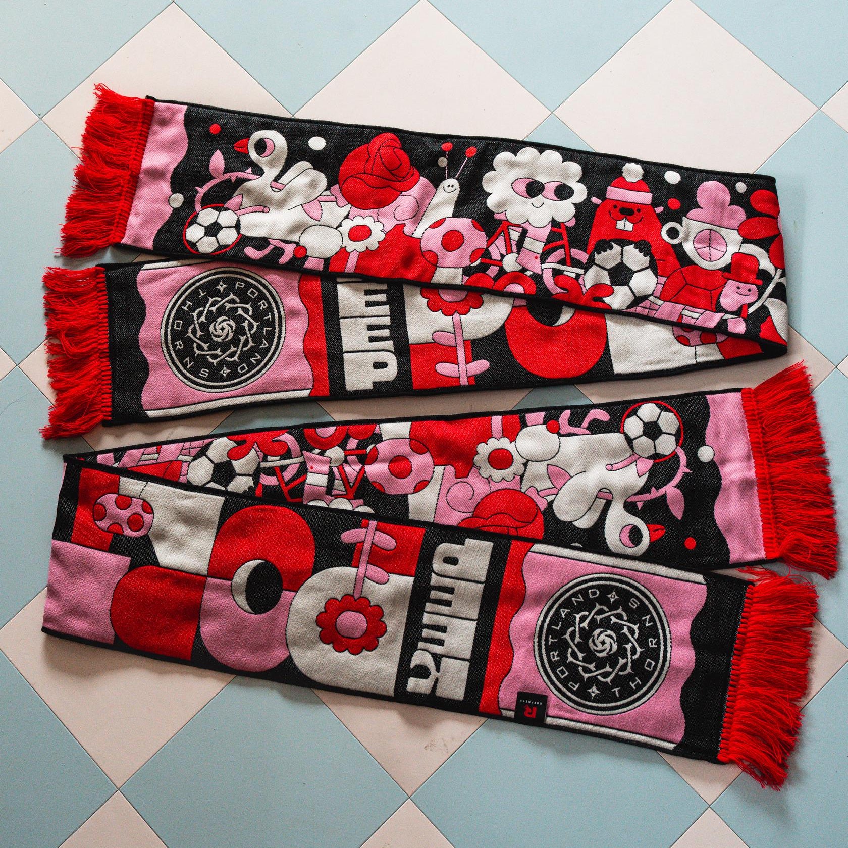 Thorns Keep Portland Weird 2026 Scarf – Portland Thorns Shop