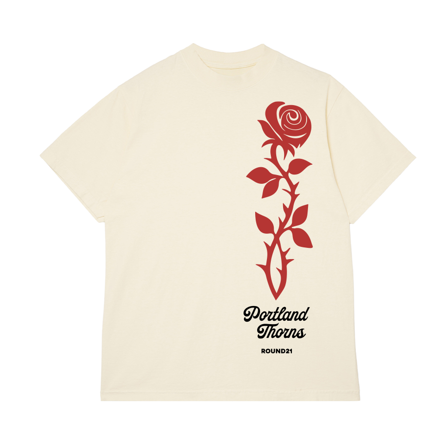 Thorns Cream Rose Unisex Tee