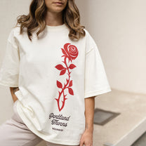 Thorns Cream Rose Unisex Tee