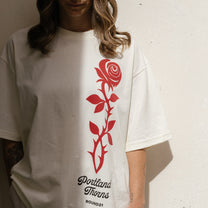 Thorns Cream Rose Unisex Tee